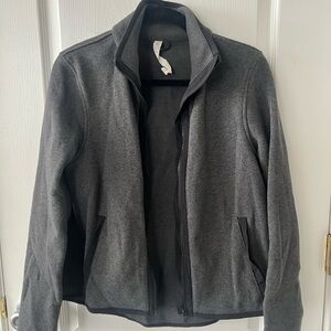 lululemon athletica Gray Lightweight Full-Zip Jacket